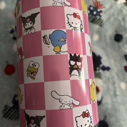 Hello Kitty & Friends Tin Can Piggy Bank