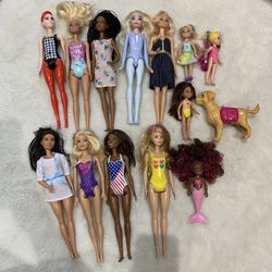Barbies Dolls Lot