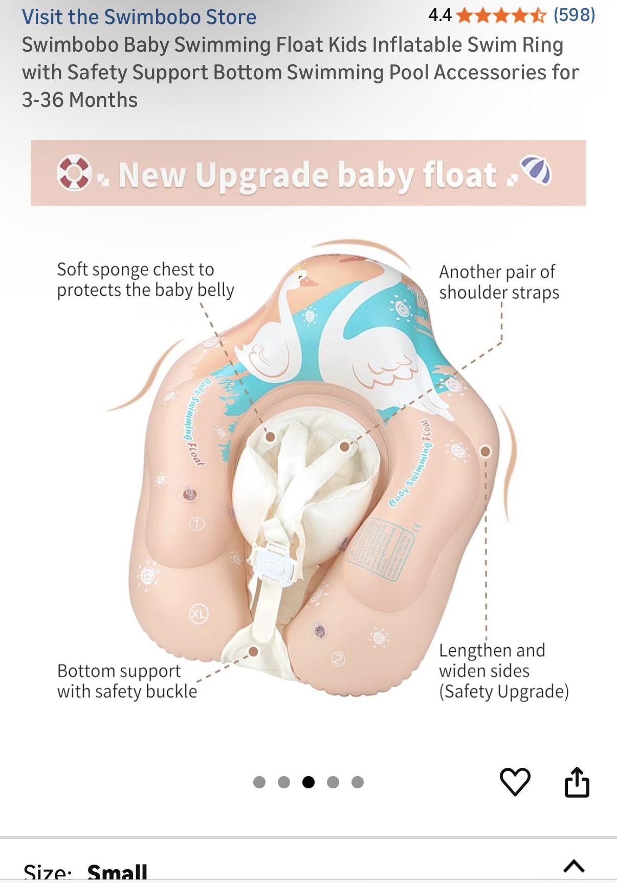 baby swimming float