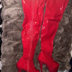 Woman’s Pleasure Thigh High Boots/heels  