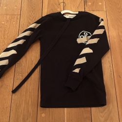 OFF-WHITE Tape Diag Arrows Sweatshirt Crewneck