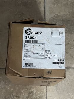 Century GF2024 Powder Coating Oven Motor