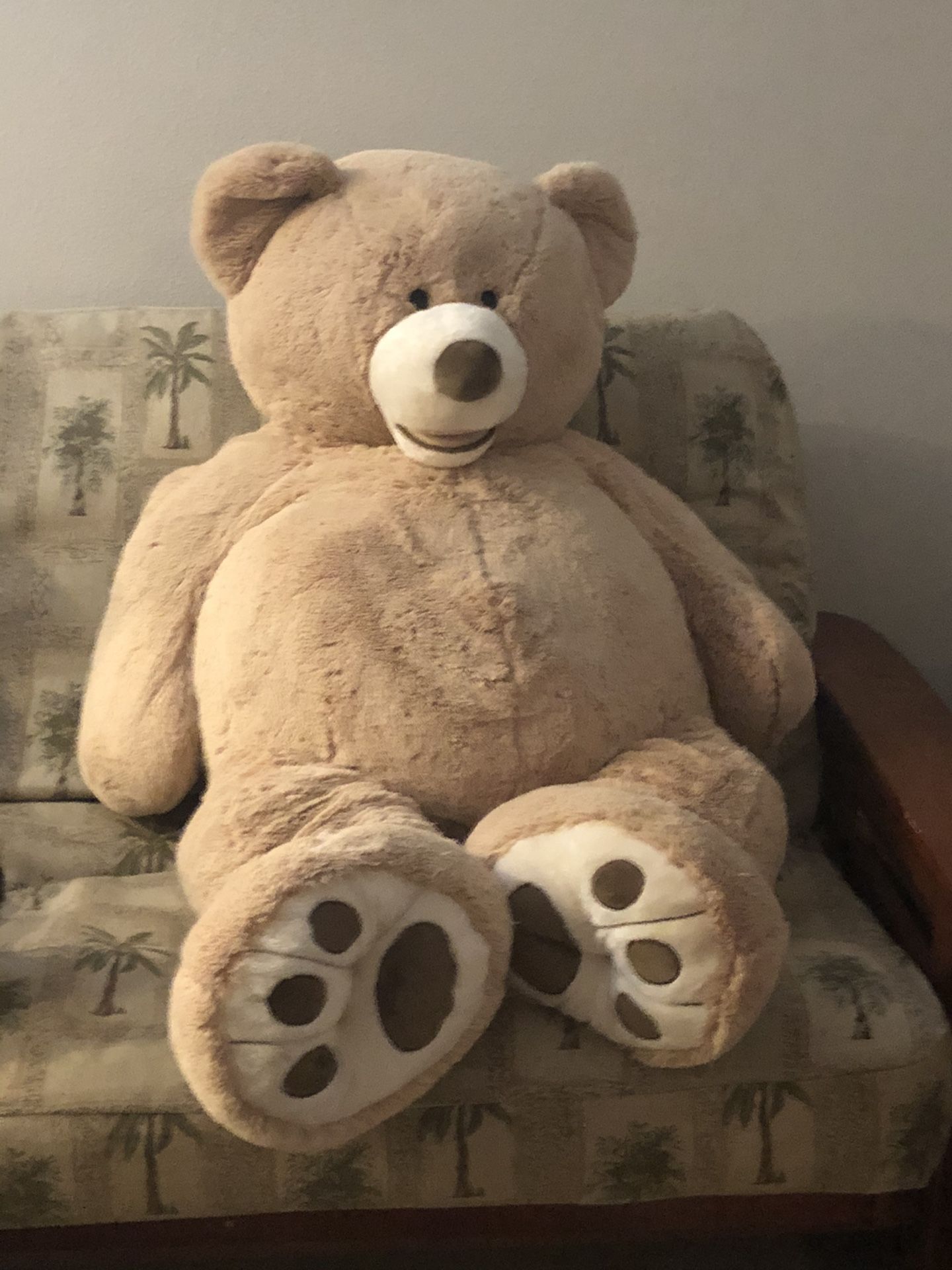 60 “ Tan Teddy Bear, Excellent Condition