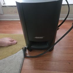 Bose PS 321 Powered Subwoofer Acoustimass with Bose wiring 