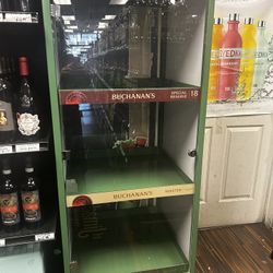 Metallic Liquor cabinet With Combination Lock 