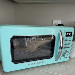 Retro Countertop Microwave Oven
