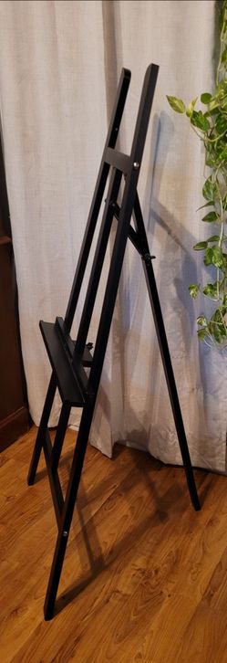 Black Adjustable Painting / Display Easel