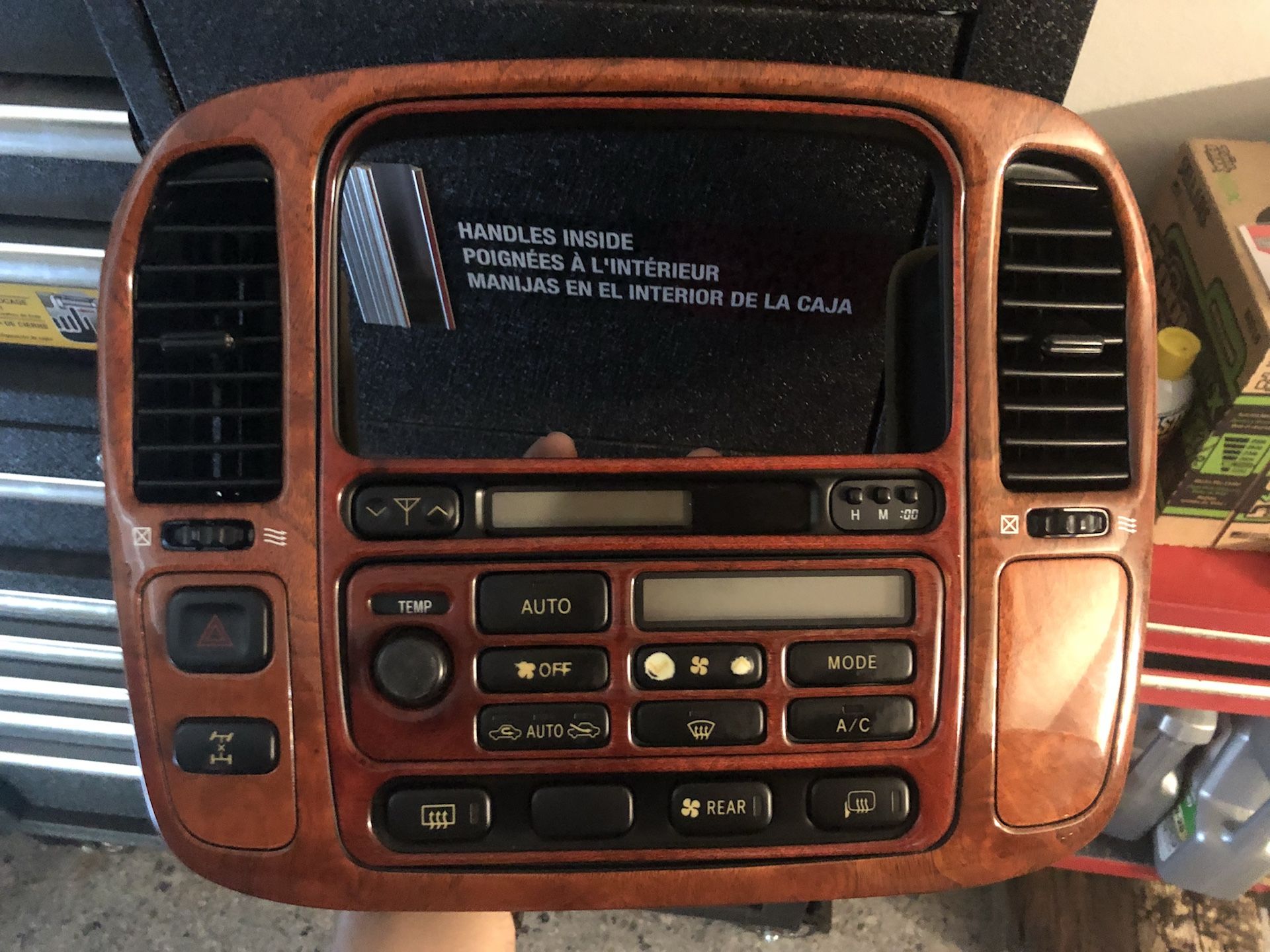 9802 Lexus LX470 Land Cruiser Climate Control AC Heat dash for Sale in