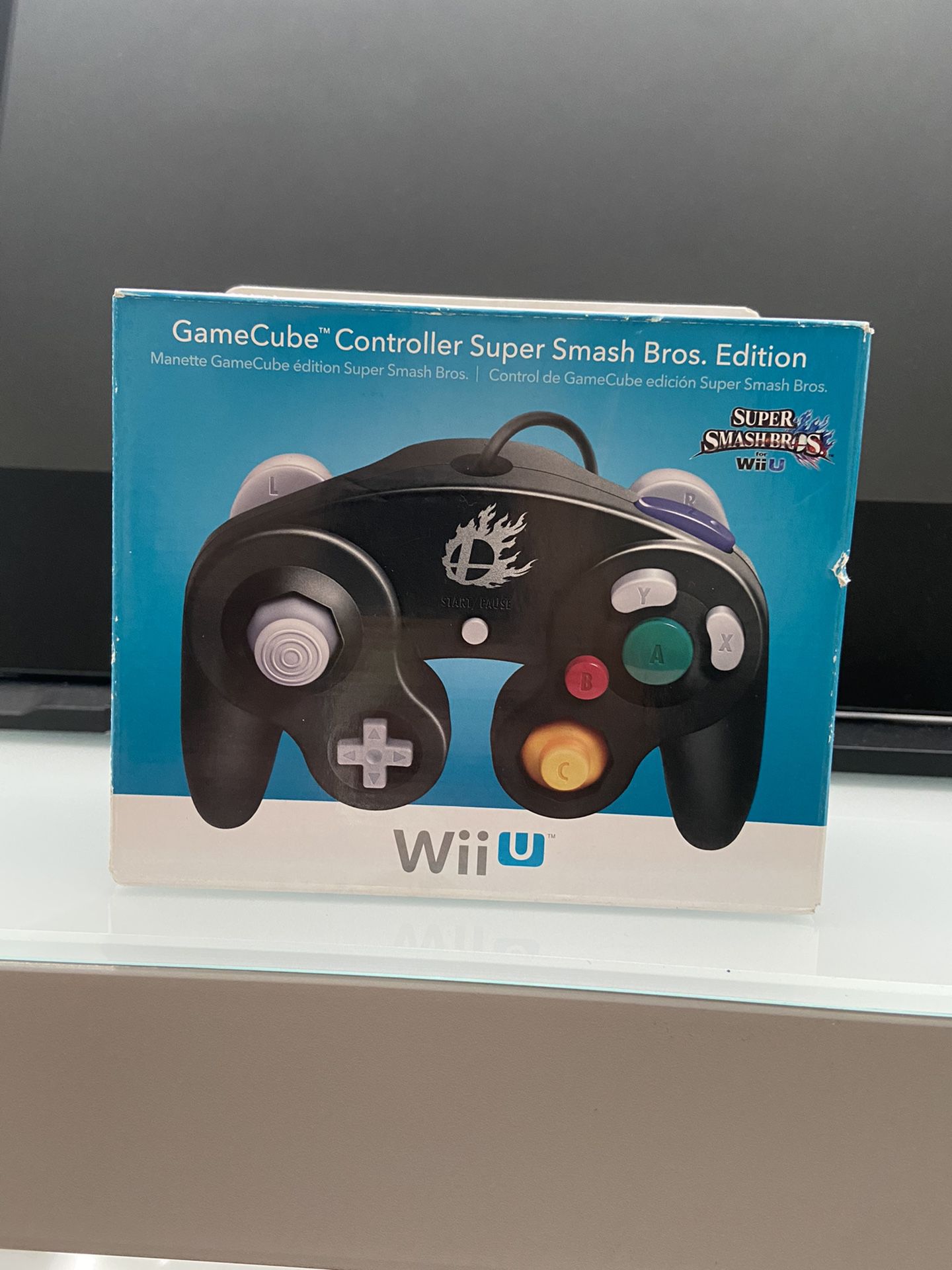 Nintendo Wii U Gamecube Controller Super Smash Bros. Edition BRAND NEW SEALED