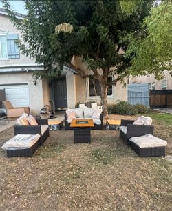 High quality deep seating cushions patio furniture set with fire pit propane outdoor patio furniture mix match outdoor patio furniture set 🆕🚎🚛🆕