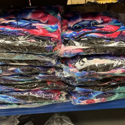 Cute Blue Cartoon Car Seat Covers 