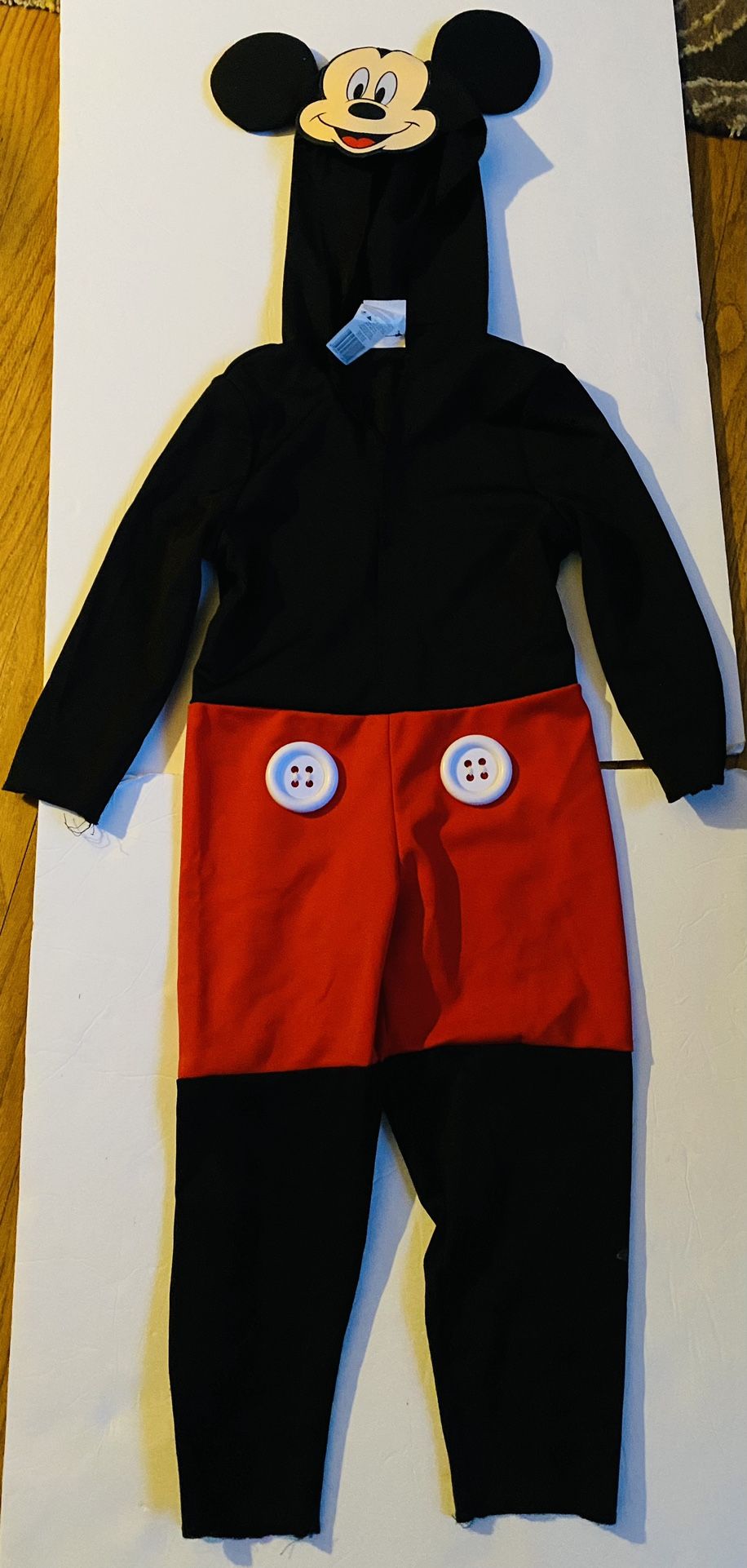 Mickey Mouse Costume/Outfit Size 3T/4T
