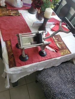Commercial Food Cutter For French Fries Tomatoes 🍅 And Celantro