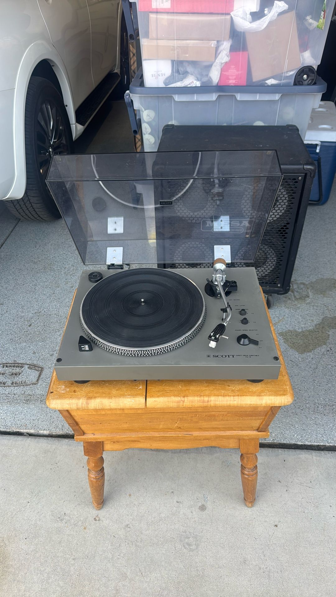 Vintage Scott Turn Table