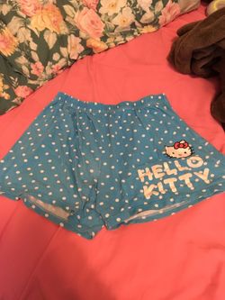 Hello kitty pajama shorts