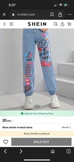 3 Pairs Of Brand New Shein Jeans For Children
