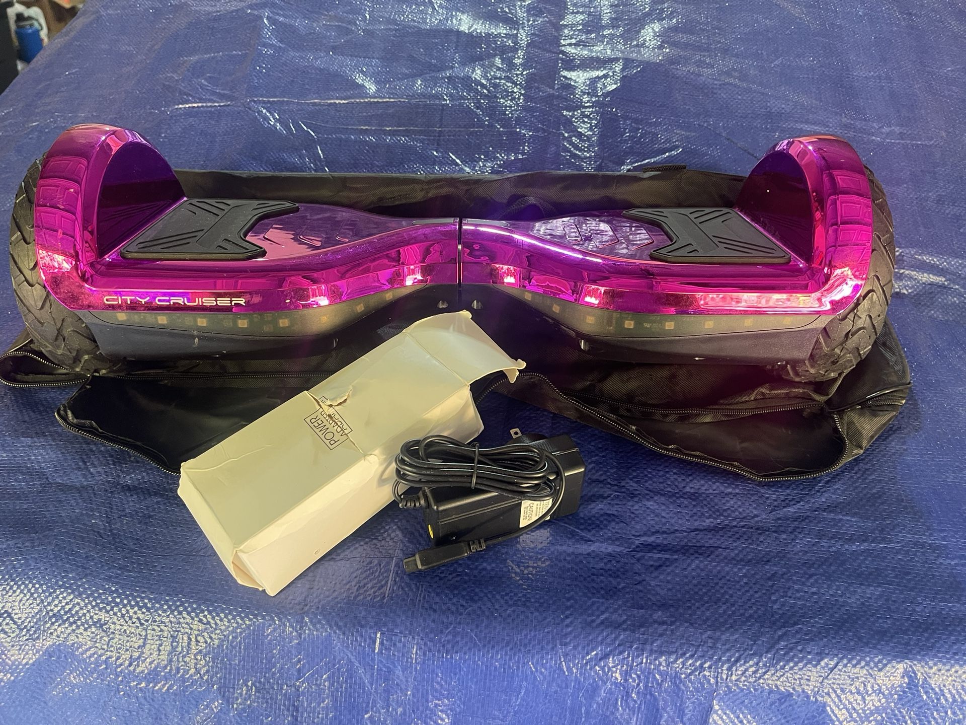Metallic Pink Hoverboard