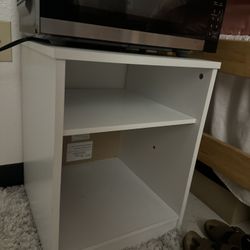 white night stand 