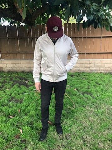 Men's Satin Jacket (S)