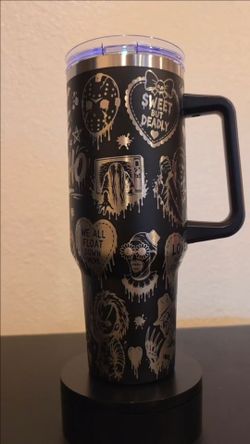 40 oz tumbler Halloween 🎃 design