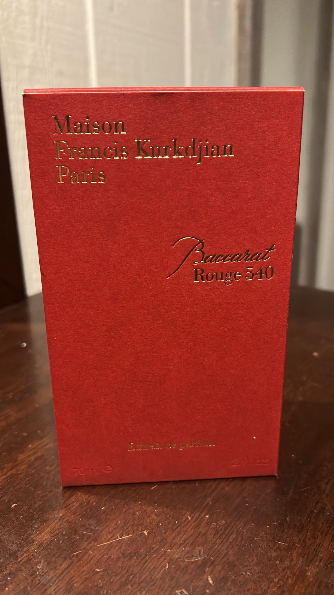 Maison Francis Kurkdjian Baccarat Rouge 540