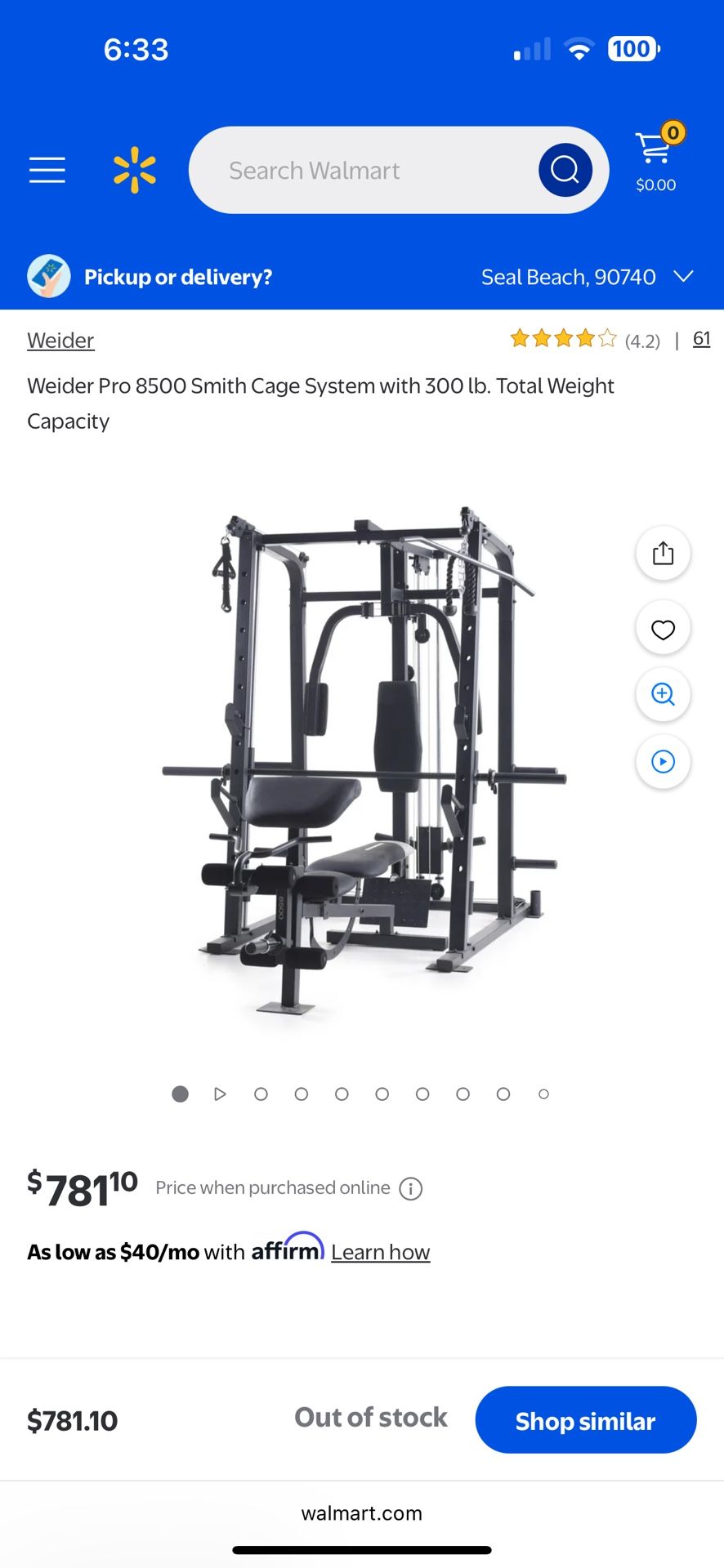 Full Gym Set Up
