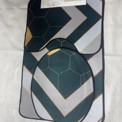 Super Soft 3 Piece Premium Bathroom Set 50x80cm