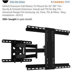 SANUS New! Tv mount 42”-85”