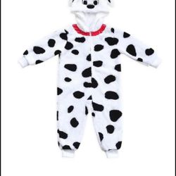 Dalmatian Costume Zip Up