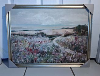 NEW "English Romance" framed wall art decor 18" x 24" $20 FIRM