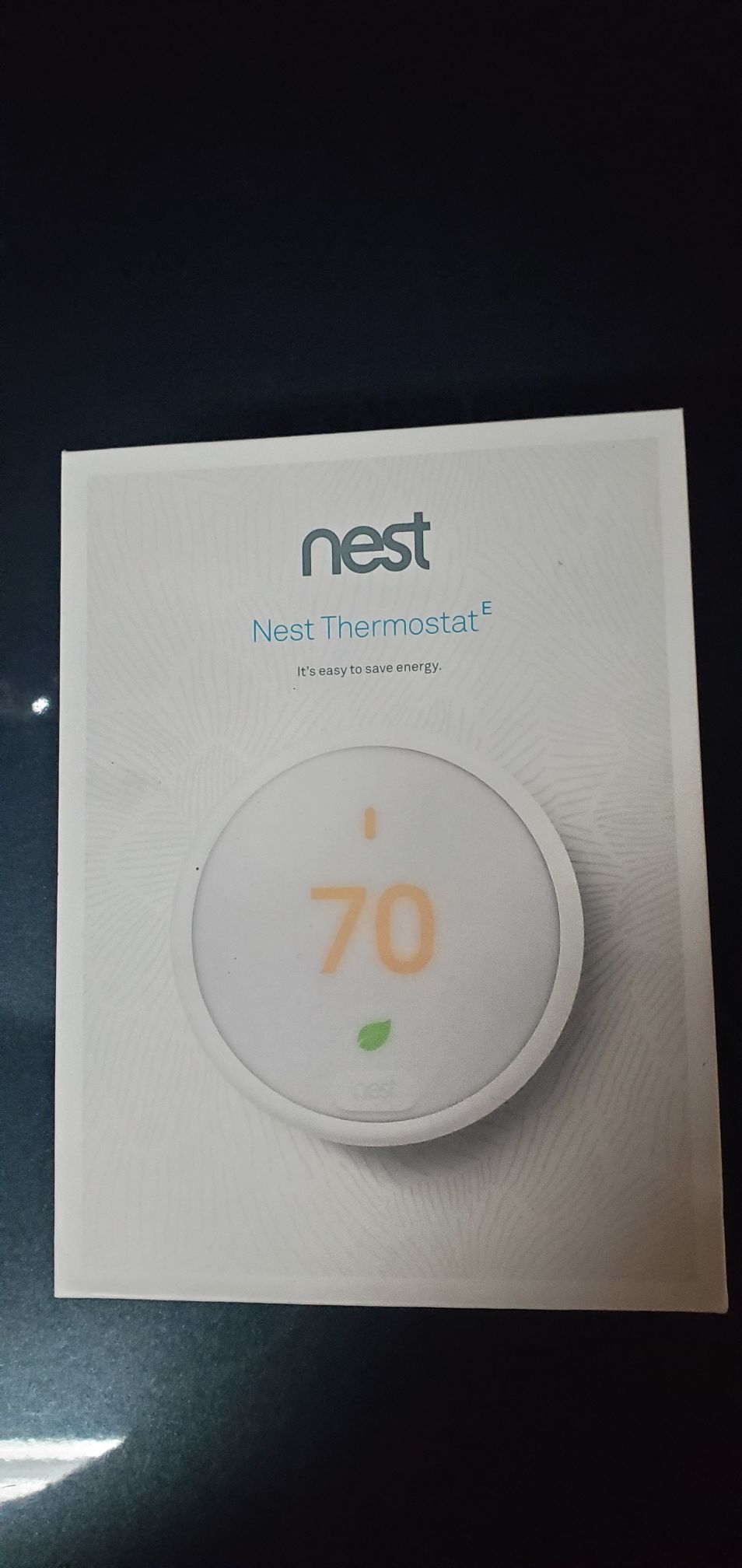 Nest e Thermostat e