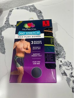 Fruit of the loom boxer briefs 3 pieces small new