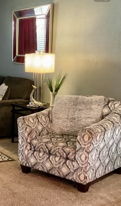Gray Occasional Chair