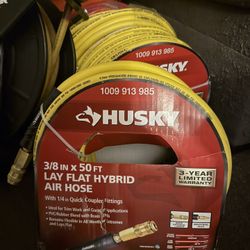 Husky 3/8 in. x 50 ft. Hybrid Air Hose