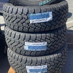 LT 275/65/18 All terrain New Tires Set 
