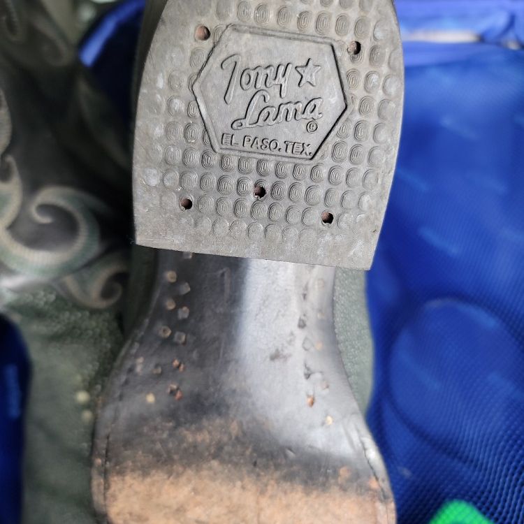 Tony Lama Stingray Boots 8 1/2 EE