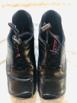 Women’s Prada Black Leather sneakers size 36