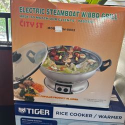 Electric Steamboat w/grill