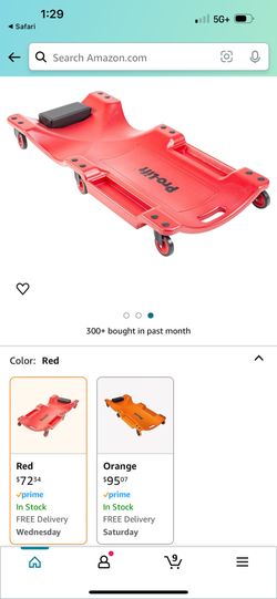 New Pro Lift Mechanic Plastic Creeper 40 Inch