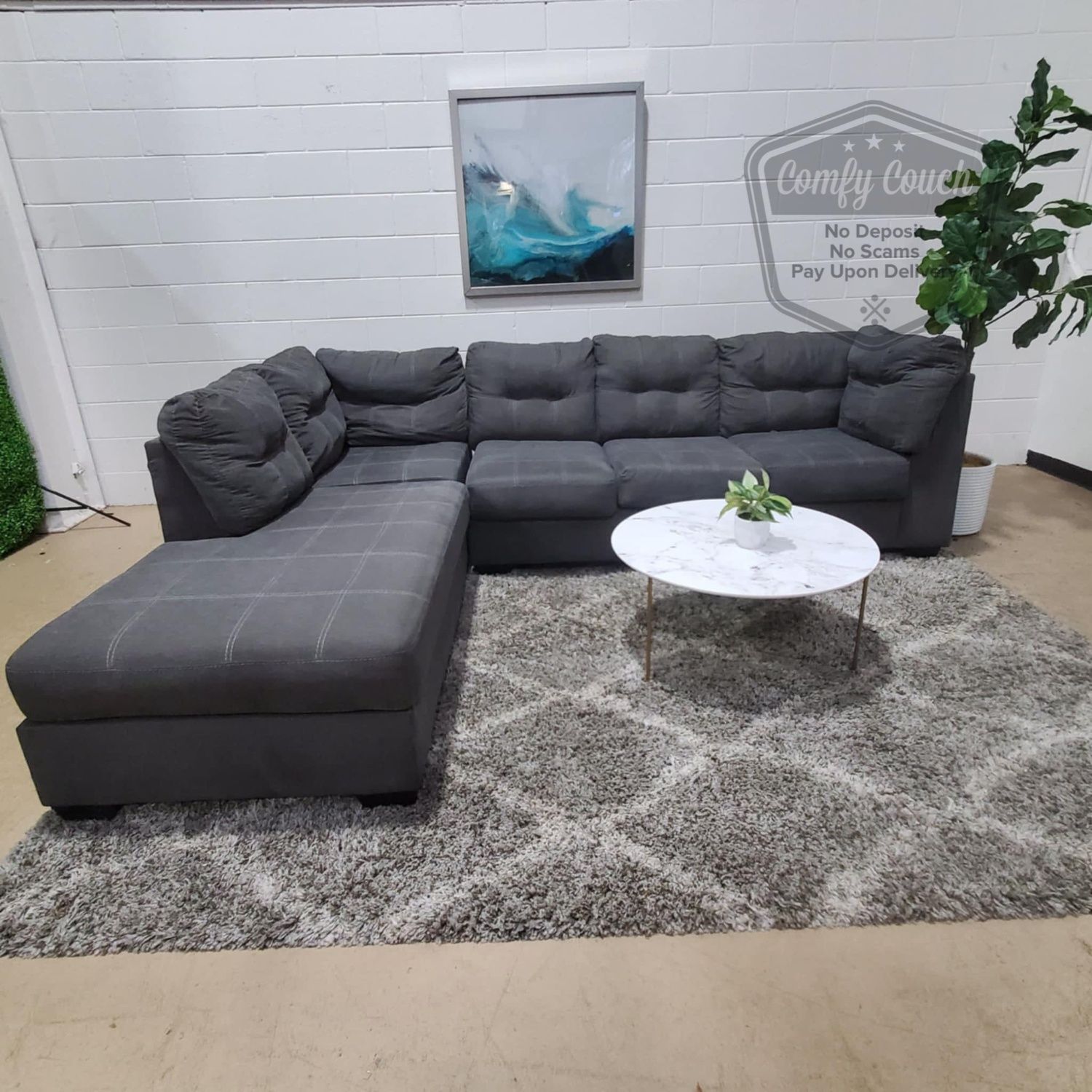 🛋️Ashleys Pitkin Sectional Sofa (Delivery Available!! )