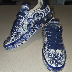 Dolce Gabbana Sneakers Unisex 11 US 41 Shoes Italy