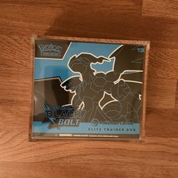 Black bolt pokemon center etb