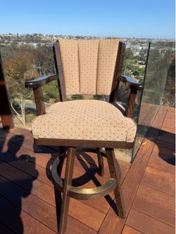 2 swivel barstools, cost $1400 new!