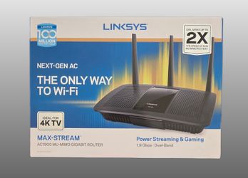 Linksys Max-Stream AC1900 MU-MIMO