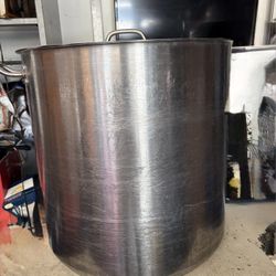 stainless steel pot  
