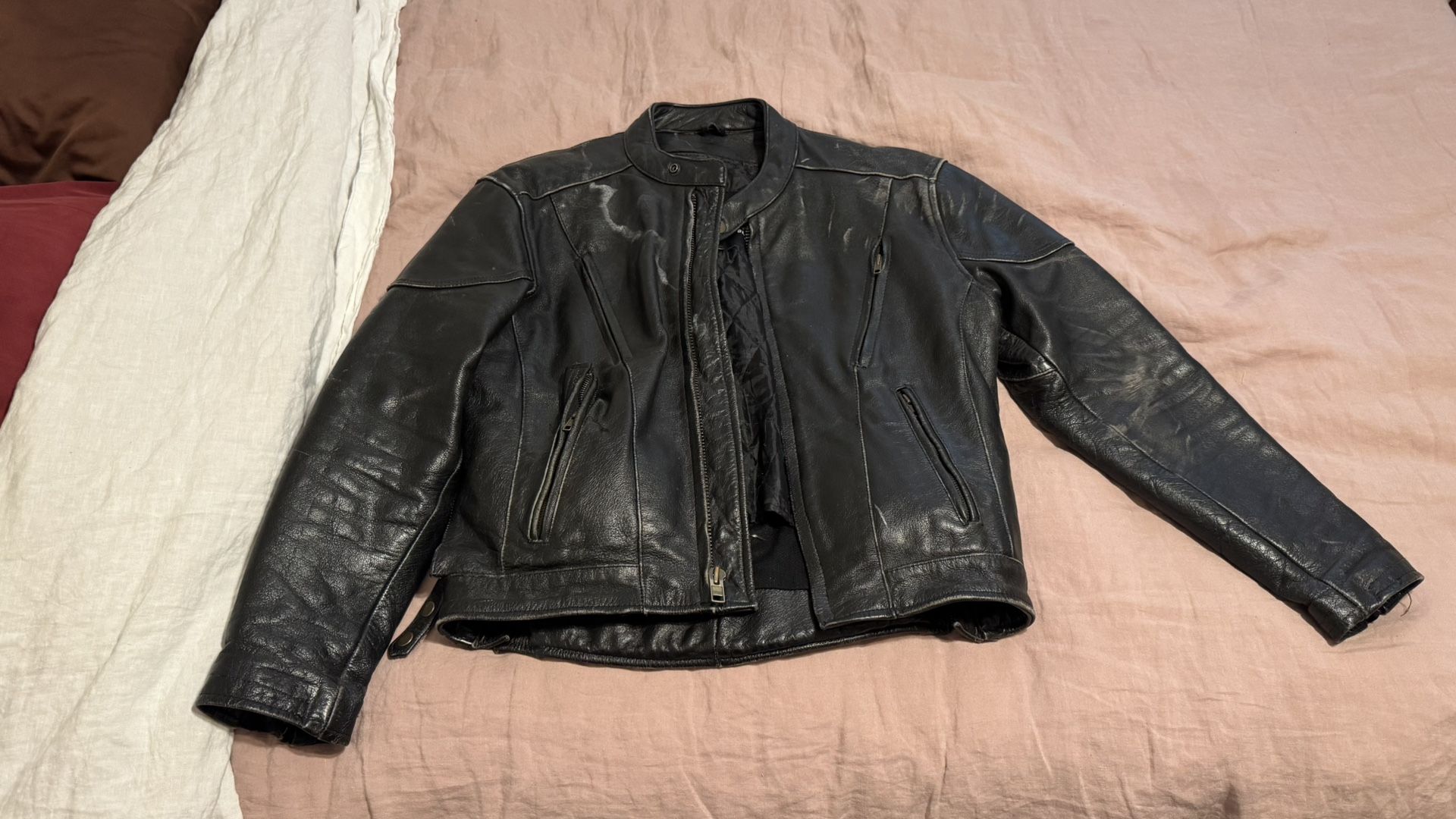 Used Motorcycle Jacket Men’s Size Medium