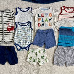 18 Months Toddler Boys Spring/Summer Clothes Lot