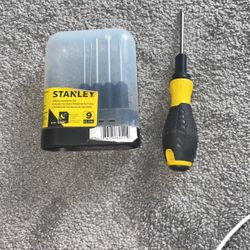 Stanley screwdriver Set 