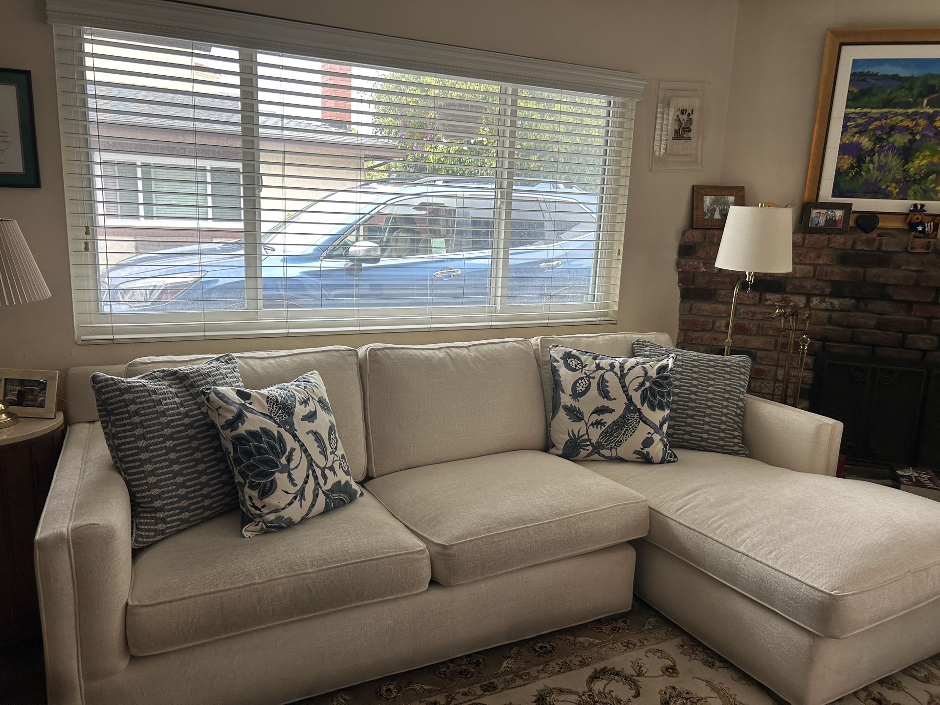 Couch With Pillows