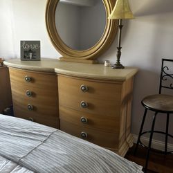 Queen bed, Dresser, Two Nightstands 